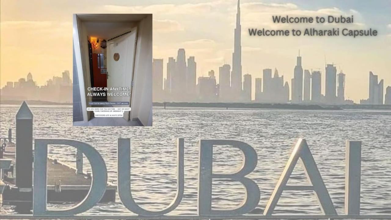 Alharaki Capsule Bed and Breakfast Dubai Buitenkant foto